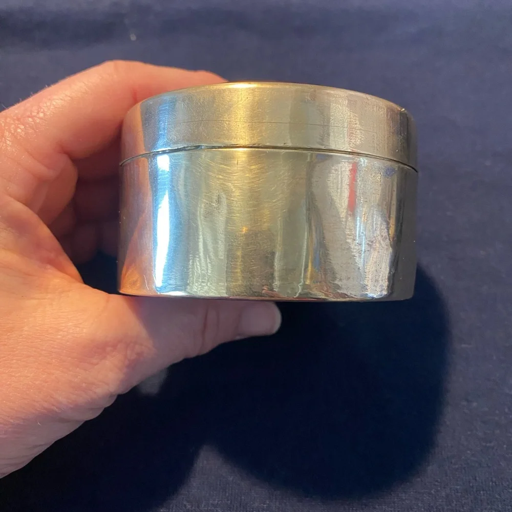 Brass And Wood Decorative Box
